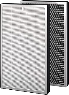 2-Pack Replacement Filter Set Compatible with MA-112 Air Purifier | 3 in 1 Filtration | Medical Grade True HEPA Filter H13 | Activated Carbon | Pre-Filter | 99.9% removal