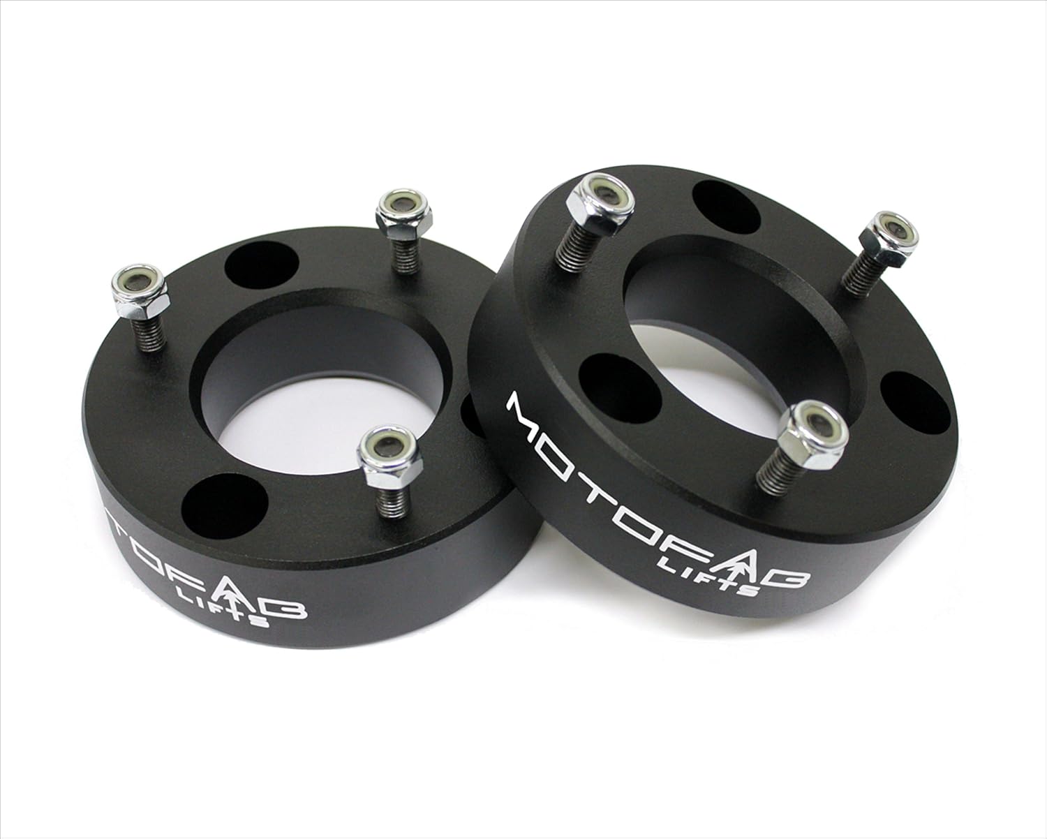 MotoFabLifts TIT-2.5-2.5 inch Front Leveling Lift Kit that is compatible with Titan Armada