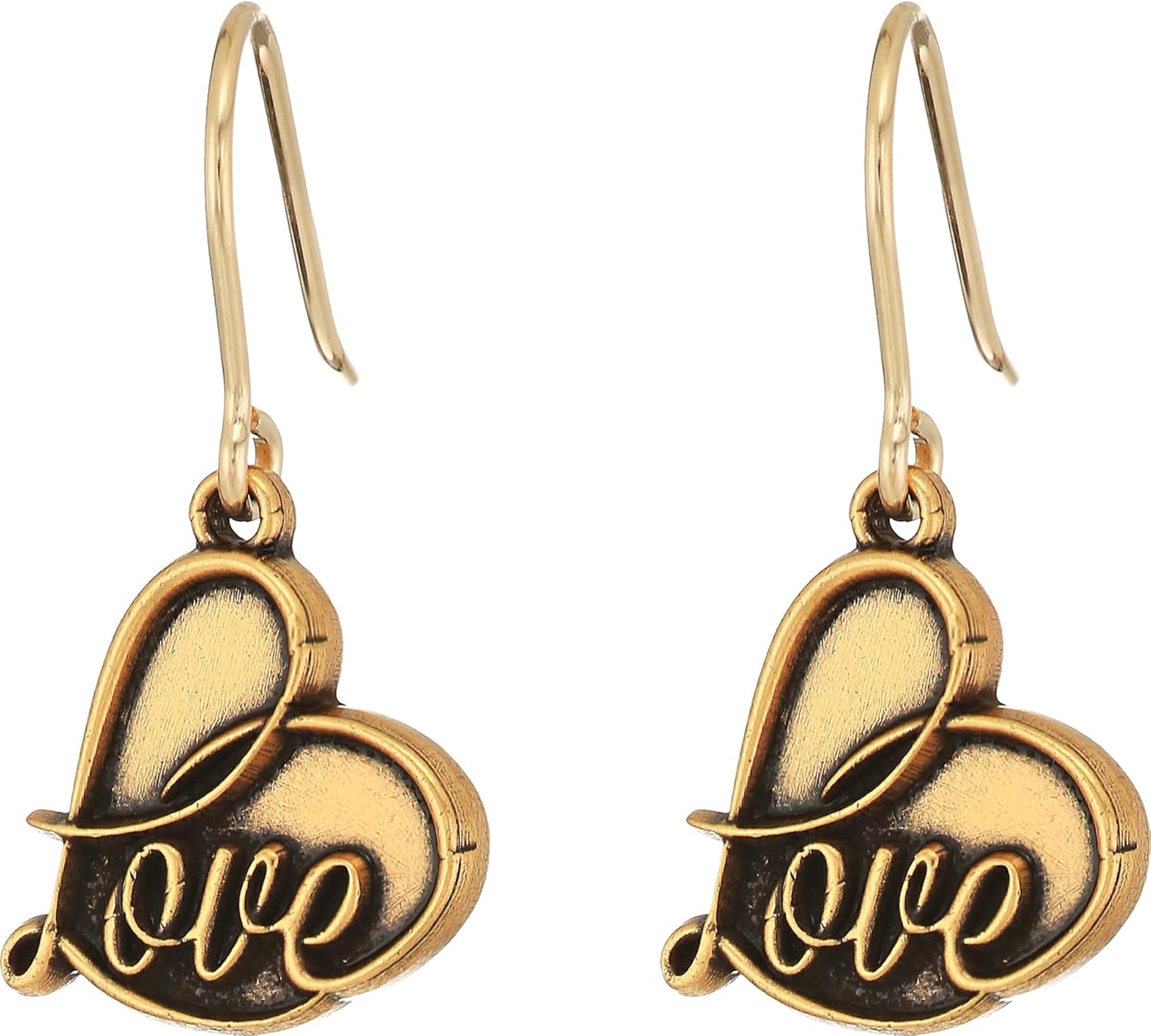 Alex and Ani Love Hook Earrings