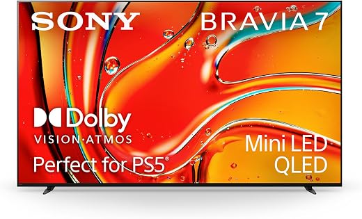 Sony 85 Inch BRAVIA 7 4K Smart TV Mini LED QLED HDR
