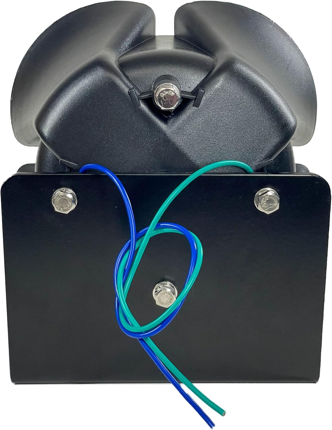 100W 11OHM Slim Square Heavy Duty Weatherproof Police Siren Speaker for PA Systems & Alarms on Cars, Trucks, SUV, Boats, ATV (100W 11OHM)