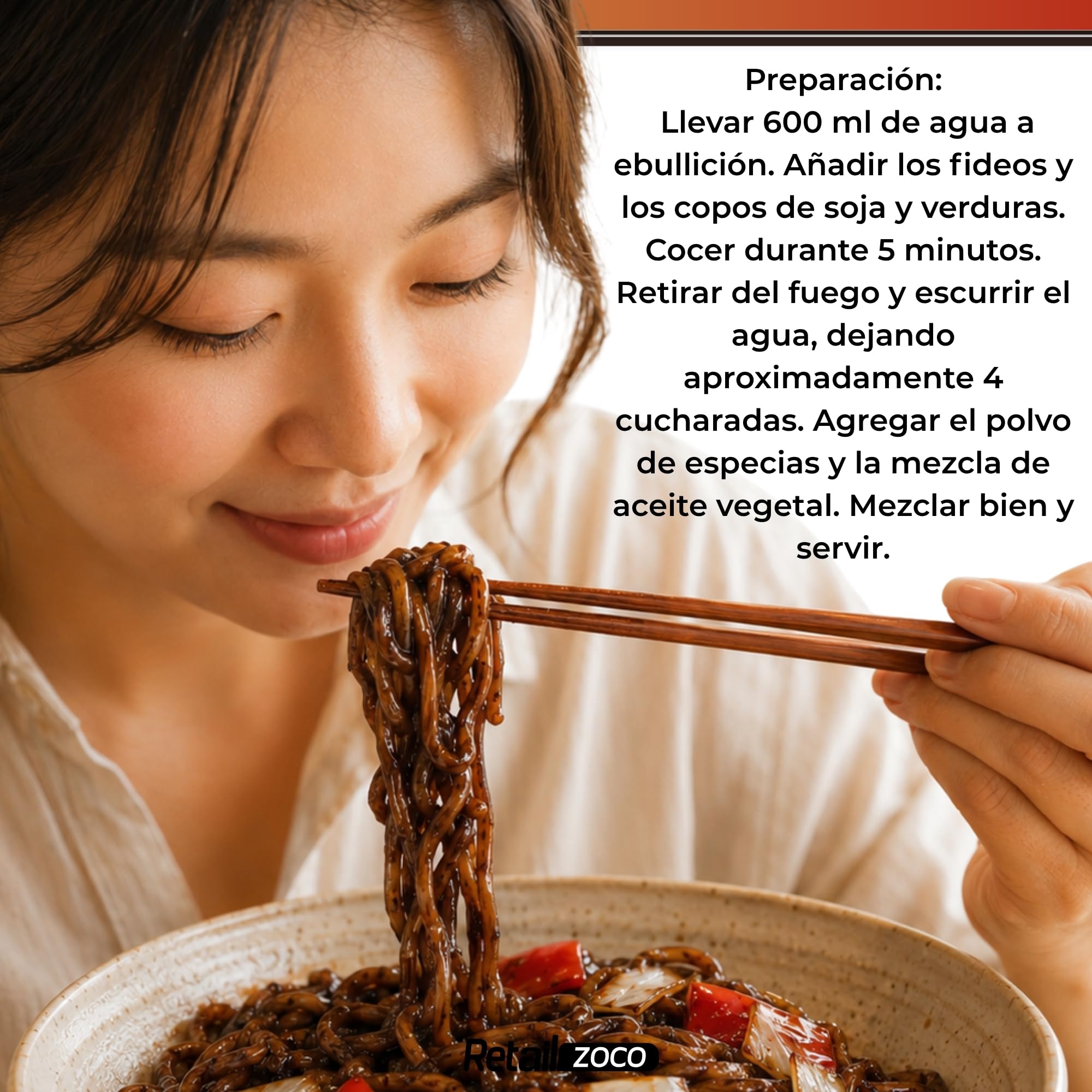 Ramen Coreanos Chapagetti, Fideos Instantáneos Chapagetti, Instant Noodle Ramen Corea, Original Coreano, Agrega agua caliente y cocina por 5 minutos, Sabor picante, 3 unidades de 140 g