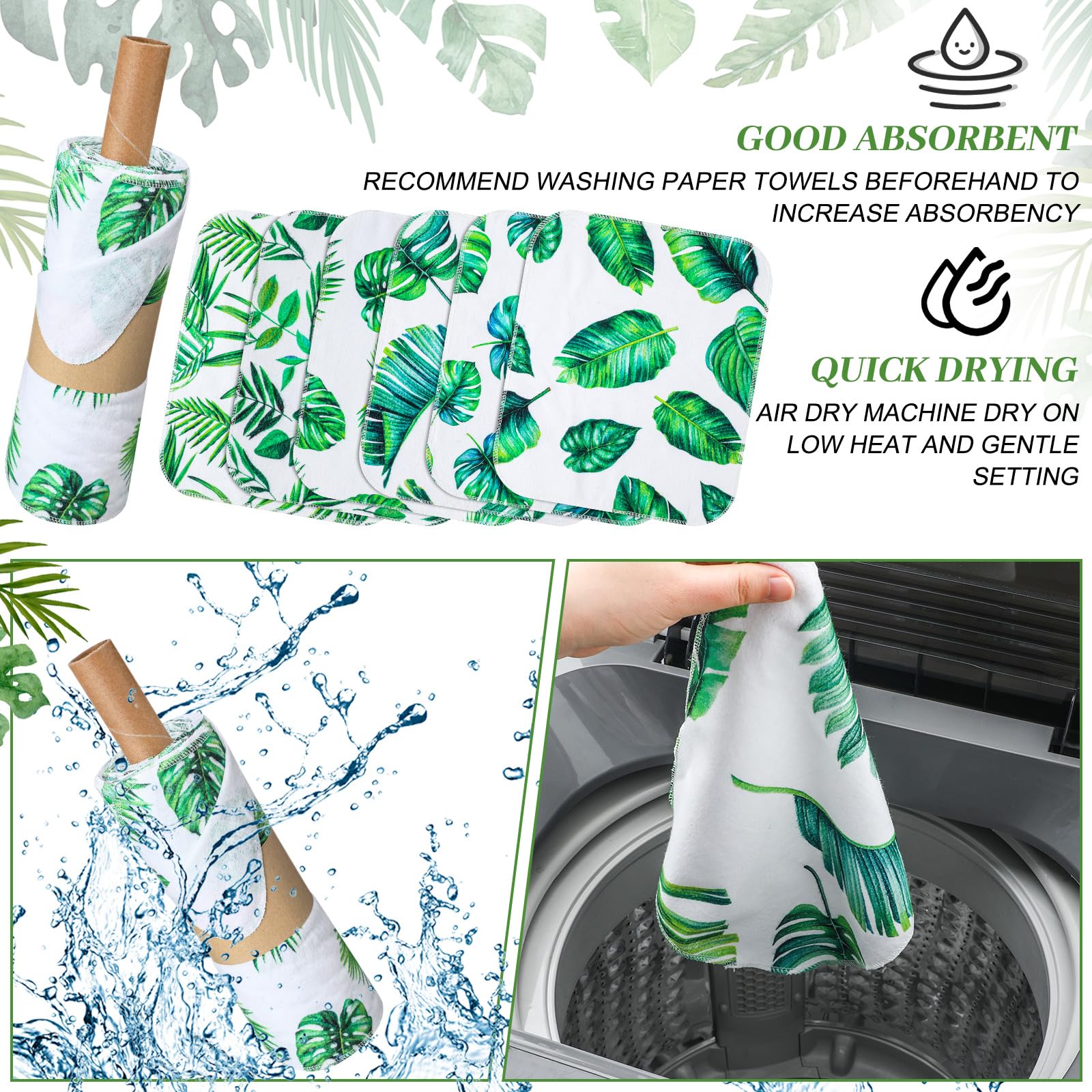 36 sztuk ręczników papierowych wielokrotnego użytku, zmywalne, bez papieru, wielokrotnego użytku, ręczniki toaletowe, bidet, luzem, flanelowe, bawełniane, chusteczki, serwetki łazienkowe z