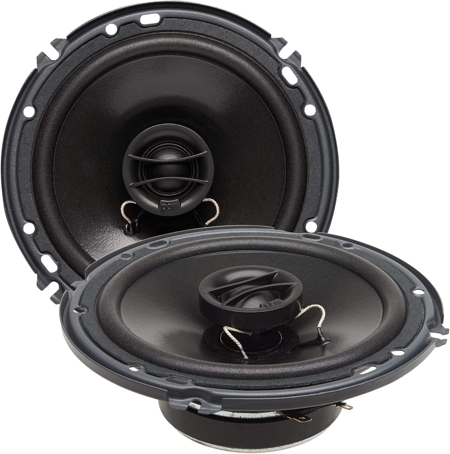 Powerbass S-Series Full Range 4 Ω 6.75" Speaker - Set of 2 (S6752),Black