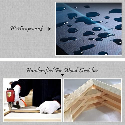 Miniatura 6 de Lienzo decorativo para pared, diseño de pueblo pesquero de Cullen en Moray, Escocia, póster de paisaje de naturaleza, cuadros impresos, pintura