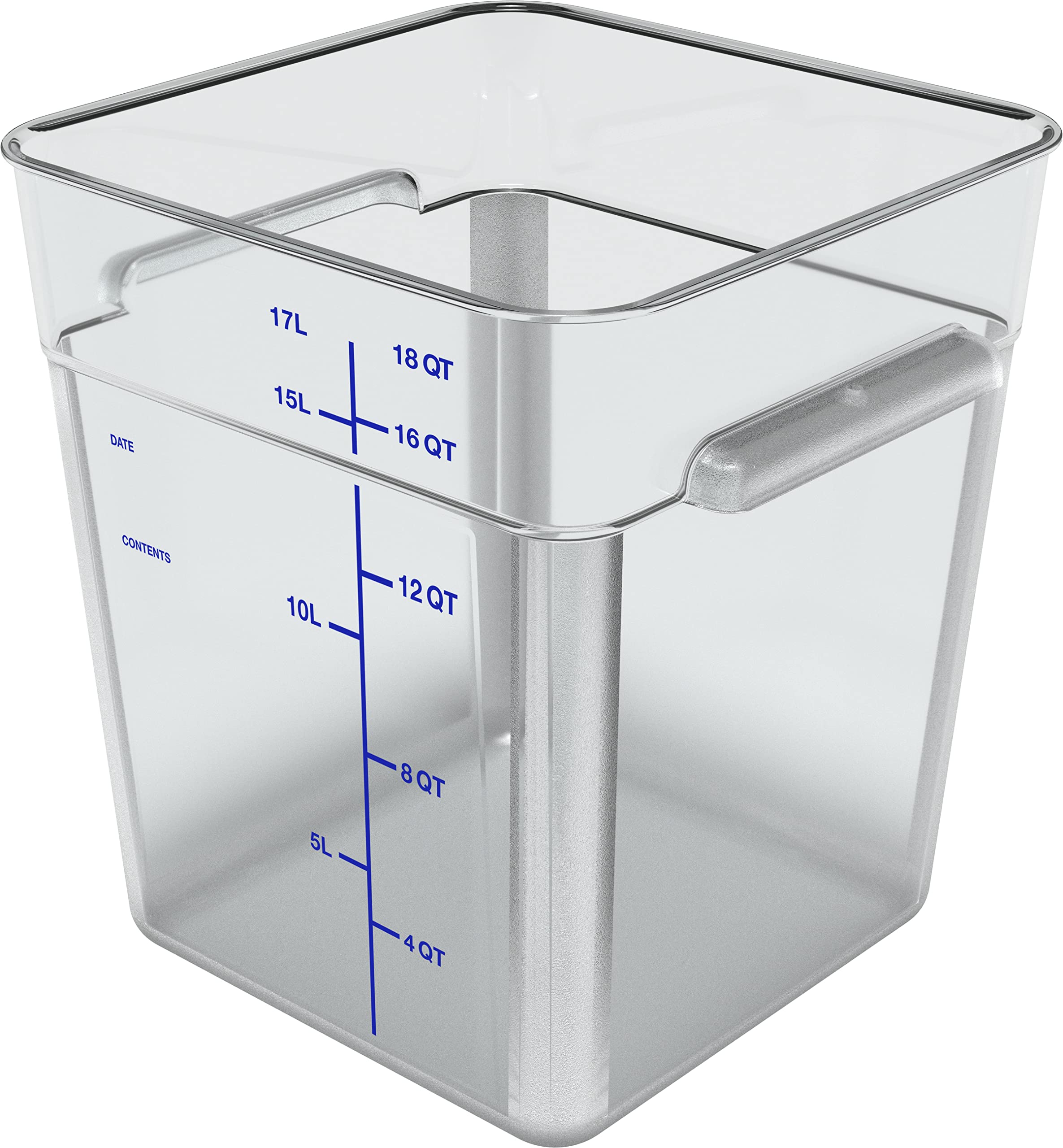 Carlisle FoodService Products 6 / Clear / 18 Quart Container Container Sets