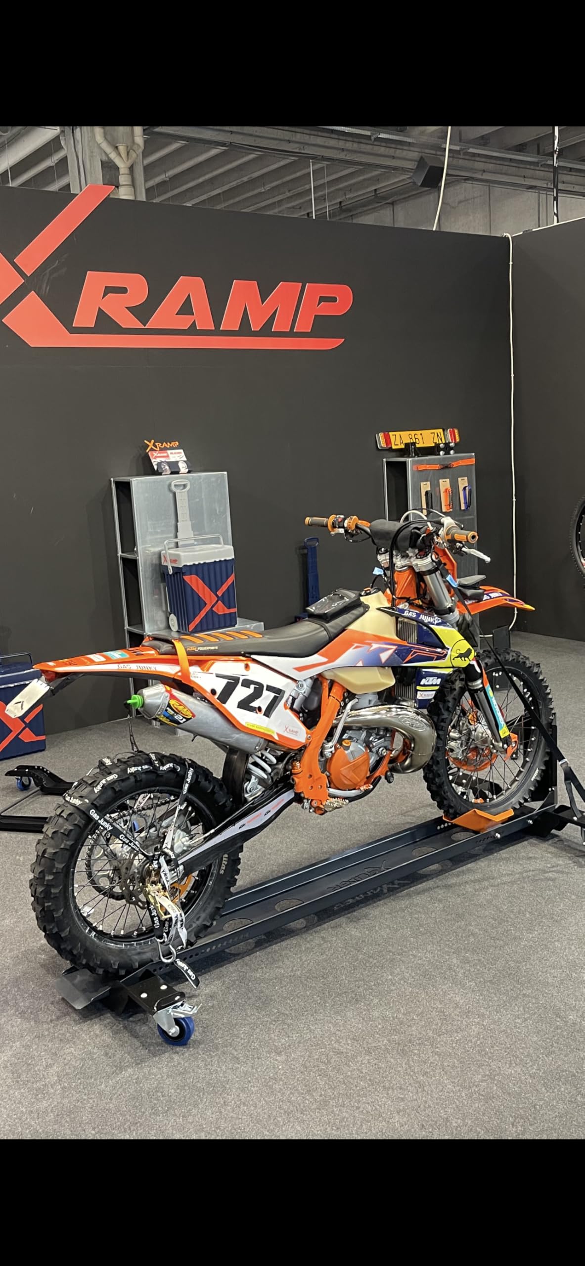Xglider Carrello sposta moto 600 kg