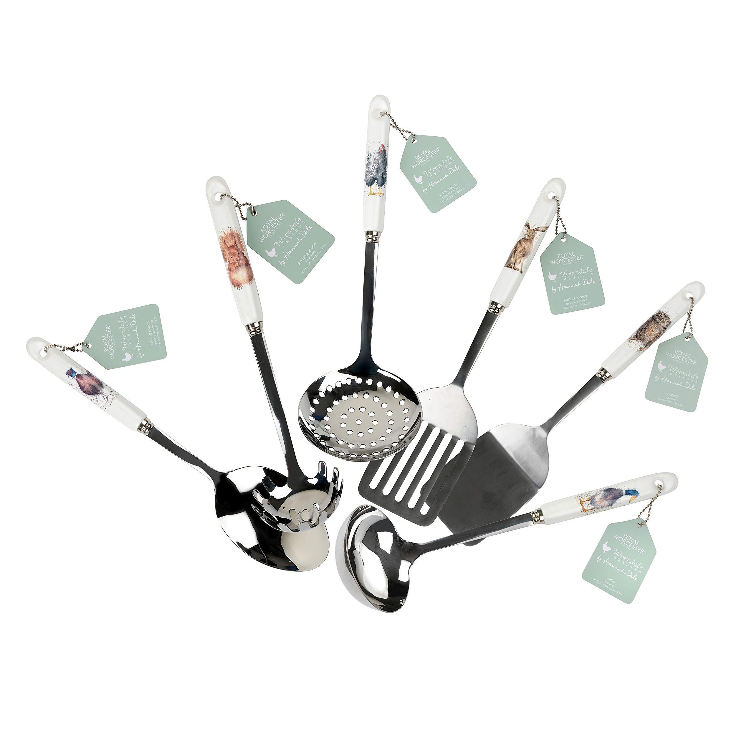 Island Bamboo 8-Inch Pakkawood Mini Spoon, Blue