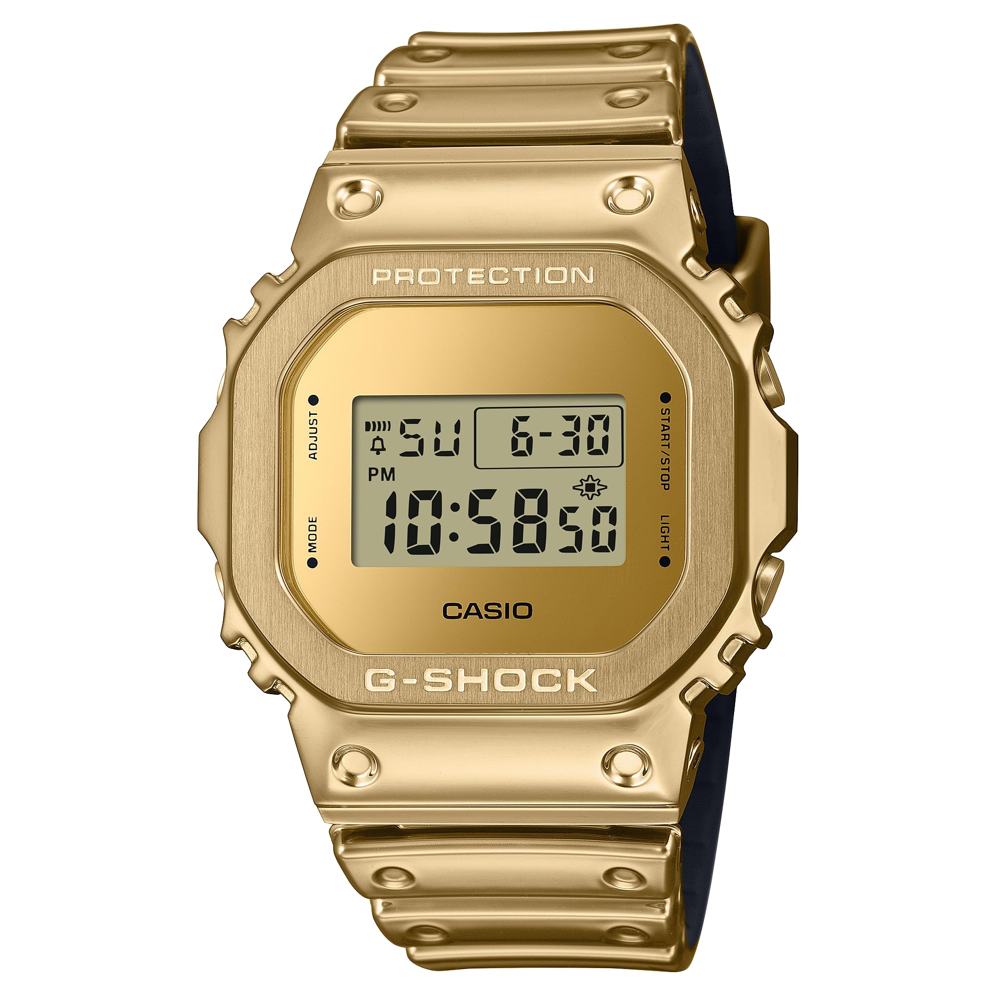 【新品未使用】CASIO モフリン ゴールド Amazon.co.jp: [Casio] 腕時計 GM-5600YMG-9DR G1667 レディース