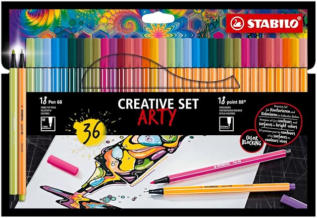 STABILO - rotulador punta fina y rotulador premium - point 88 & Pen 68