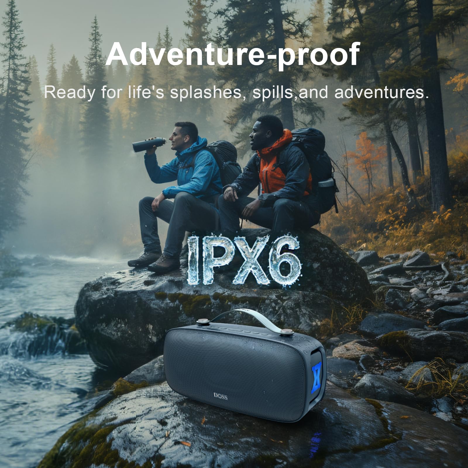 Amazon.co.jp: DOSS Extreme Boom Pro D300 bluetoothスピーカー