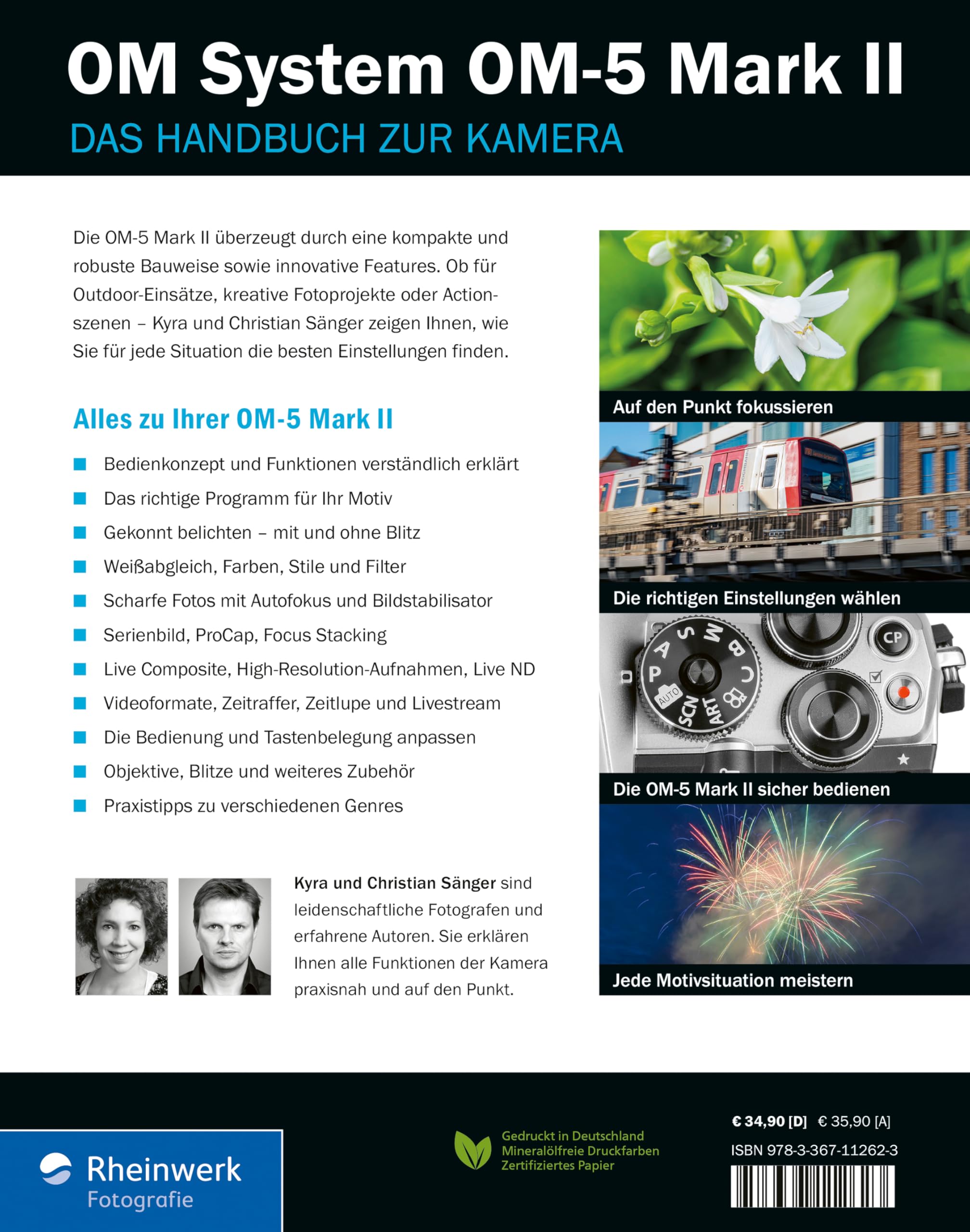 OM System OM-5 Mark II: Das Handbuch zur Kamera. Alle Funktionen, Programme und kreative Möglichkeiten für Foto und Video