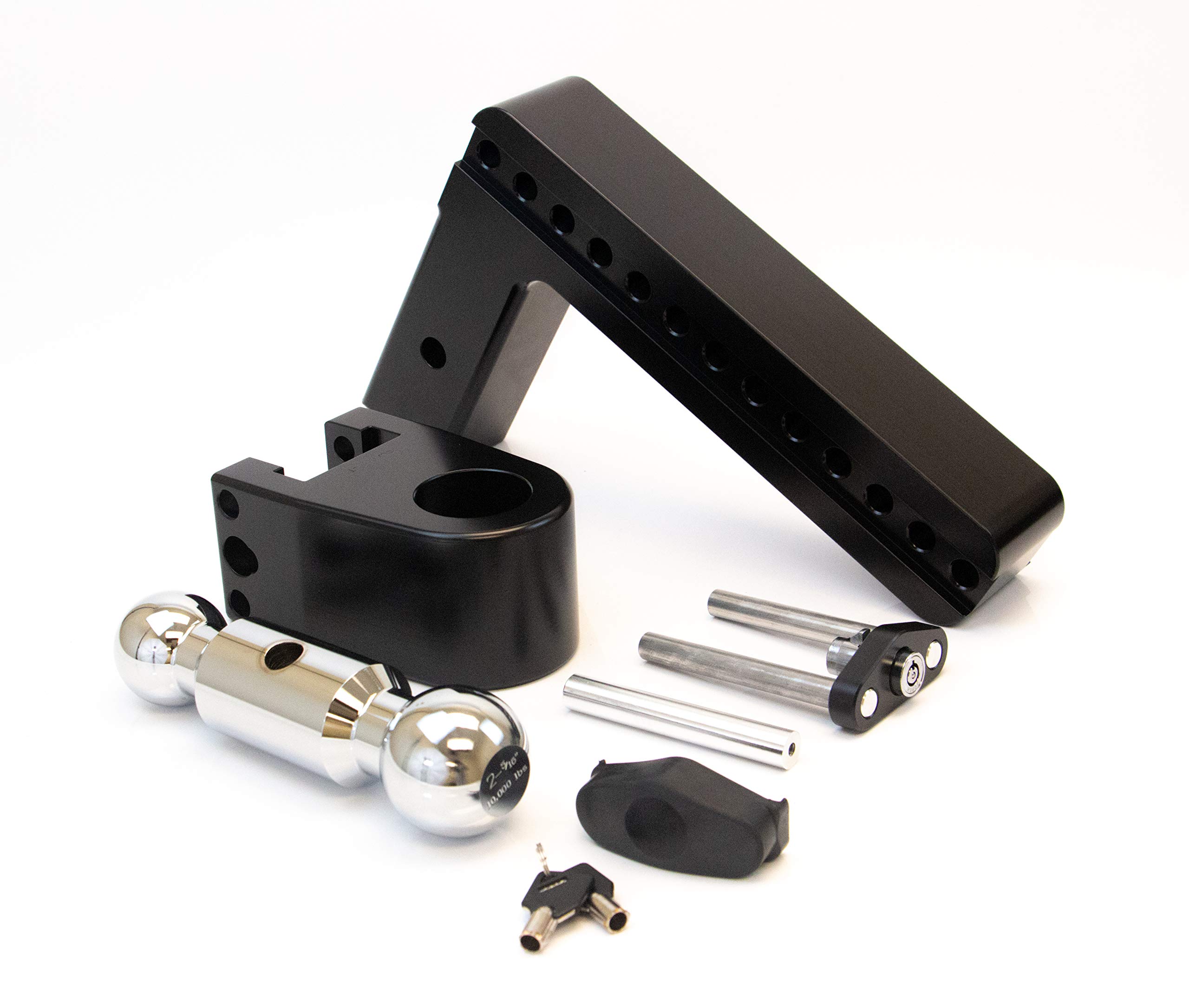 BKDK CURT 48552 SecureLatch Channel-Style Lunette Ring Hardware Kit