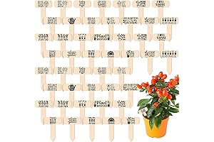Wenqik 48-Piece Funny Plant Markers: A Delightful Way to Label Your Garden