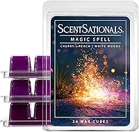 Vista 6 de Scentsationals - Cera derretida, cubos de cera con aroma fuerte - Colección de fragancias finas 2 Hola Hermosa - Cera derretida perfumada de larga