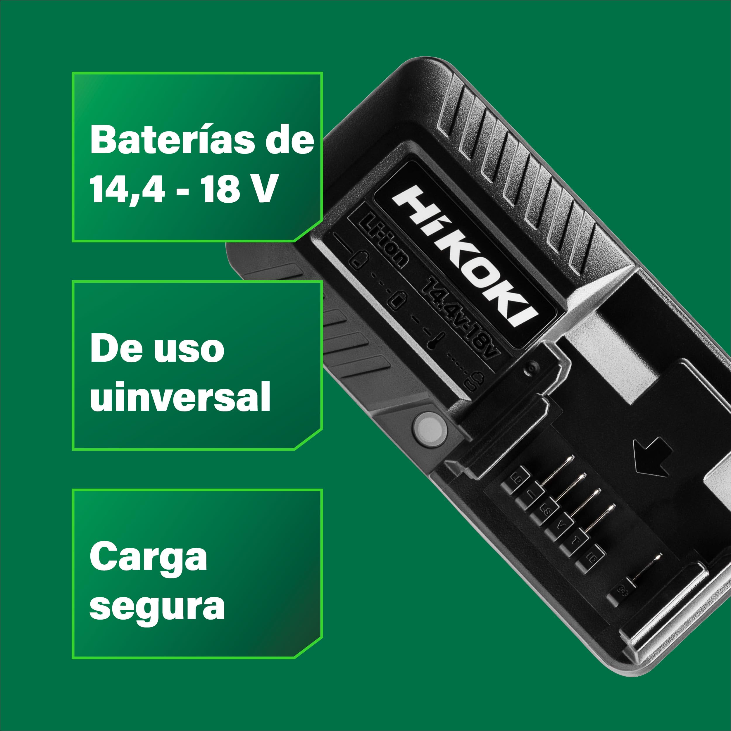 Hikoki UC18YKSLW0Z - cargador, 230 V