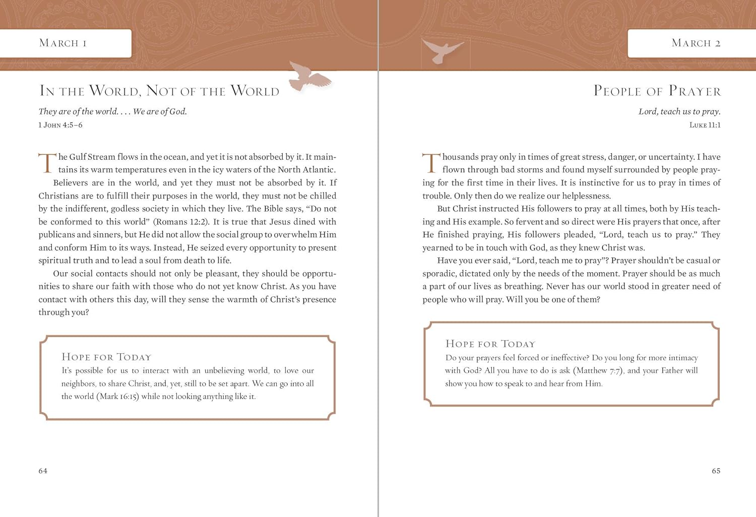 Hope for Each Day Large Deluxe: Words of Wisdom and Faith (A 365-Day Devotional) - Image 2