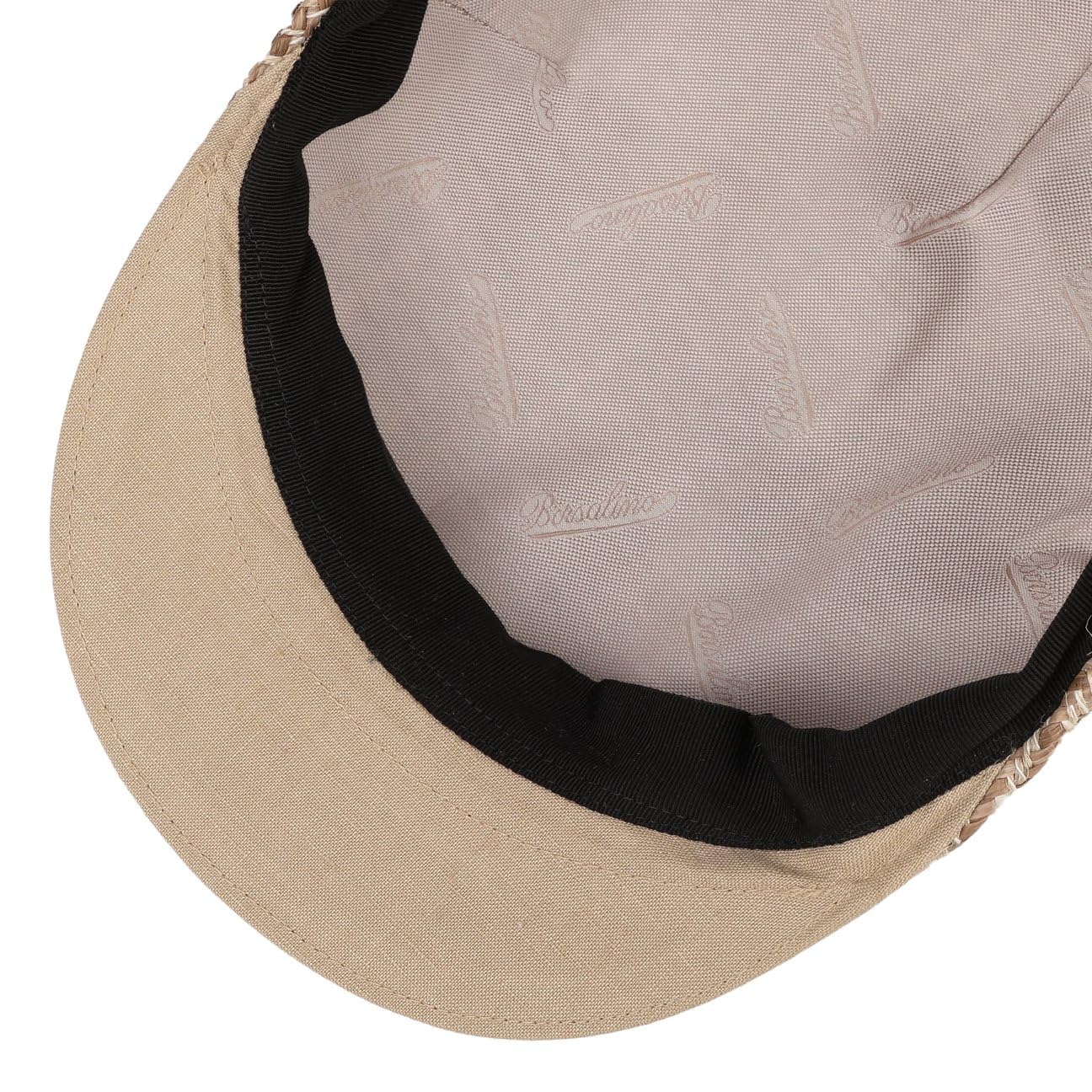 Borsalino Derano Summer męska czapka z daszkiem – Made in Italy, z podszewką, na wiosnę, lato, wiosnę i lato