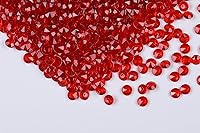 Vista 17 de 1000 piezas de gemas acrílicas de plástico, diamantes acrílicos falsos, cuentas de relleno de jarrón, cristales de diamantes sintéticos, joyas