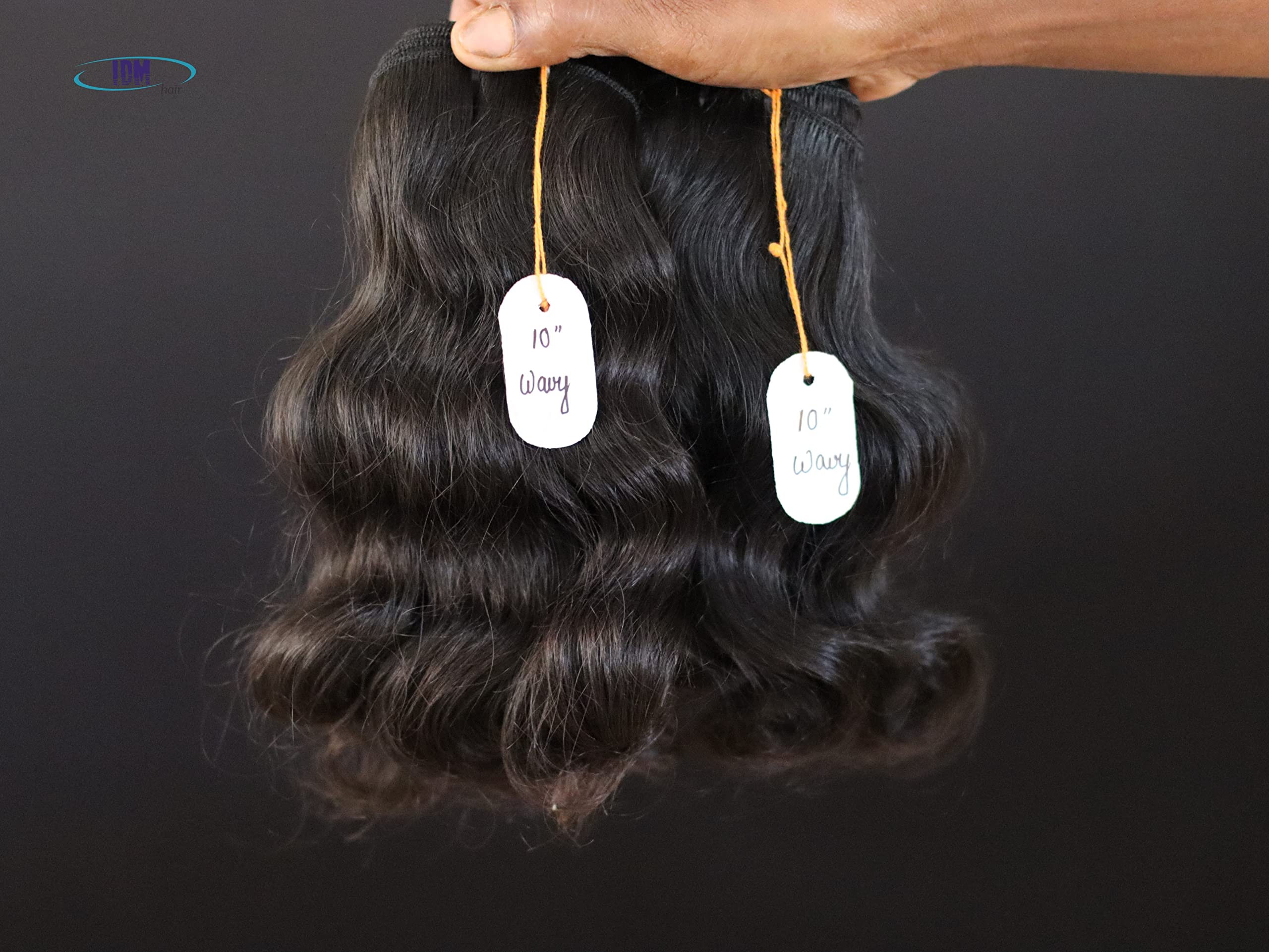 Amazon.com : IDM 10” Wavy 2 bundles raw indian bundles human  display picture 1