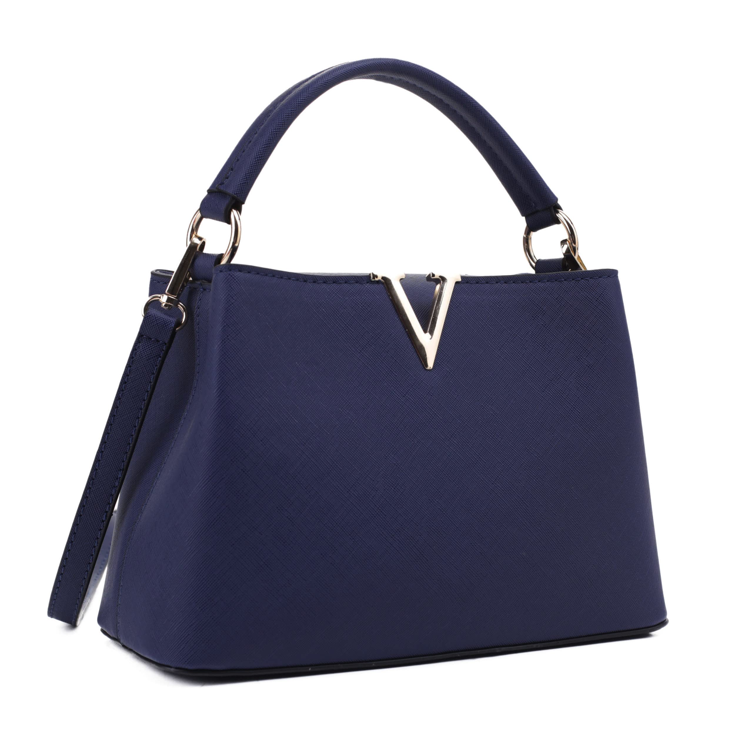EVVE Women's Small Satchel Bag Classic Top Handle Purses Fashion Crossbody Handbags with Shoulder Strap
