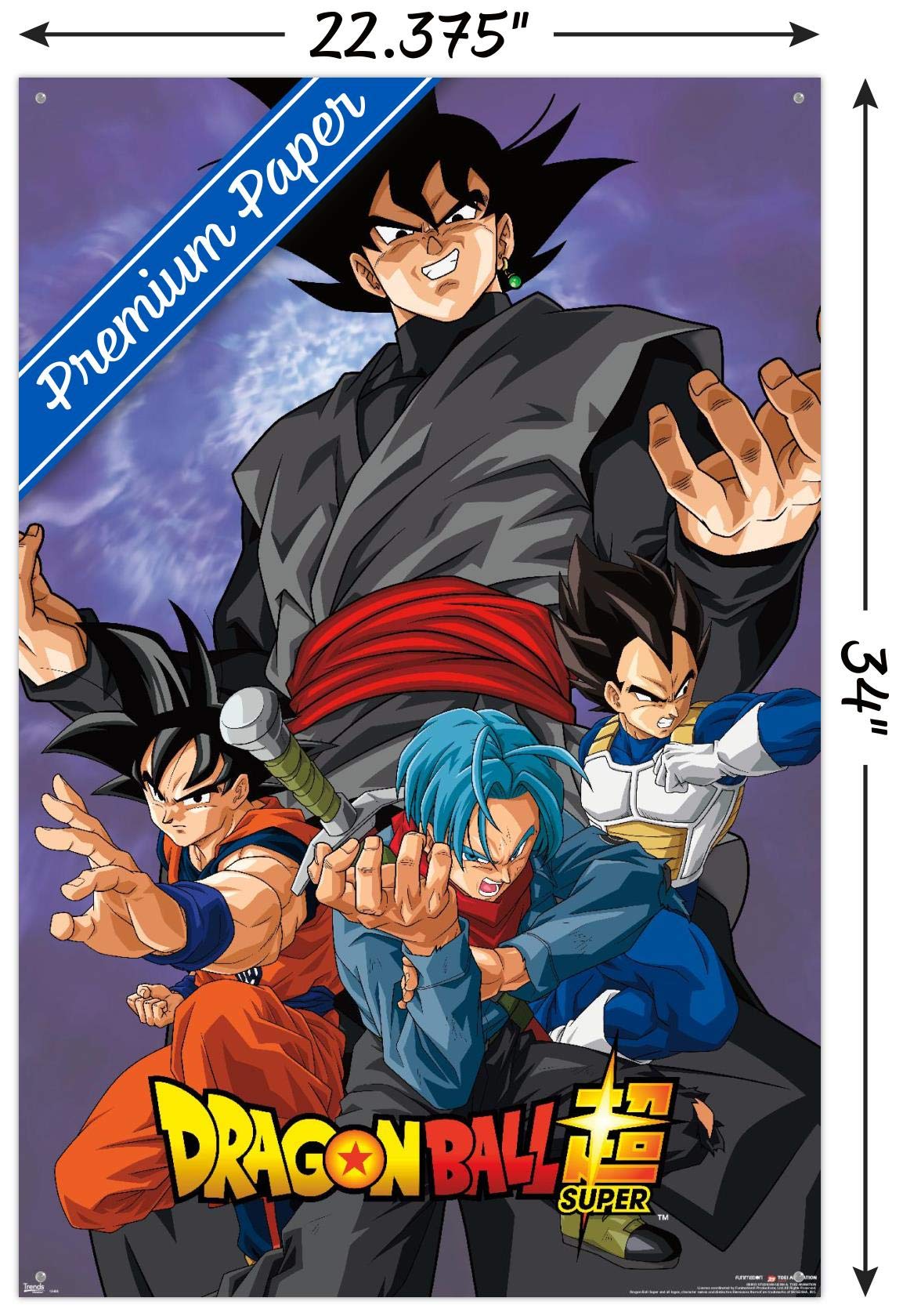 Amazon.co.jp: ドラゴンボール スーパーヴィラン ウォールポスター