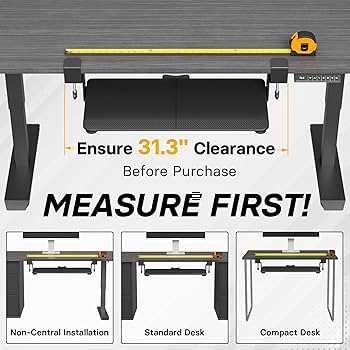 BONTEC ボンテック キーボードトレイ デスク下 引き出し式 ブラック Amazon | BONTEC デスク下 キーボードトレイ 引き出し式