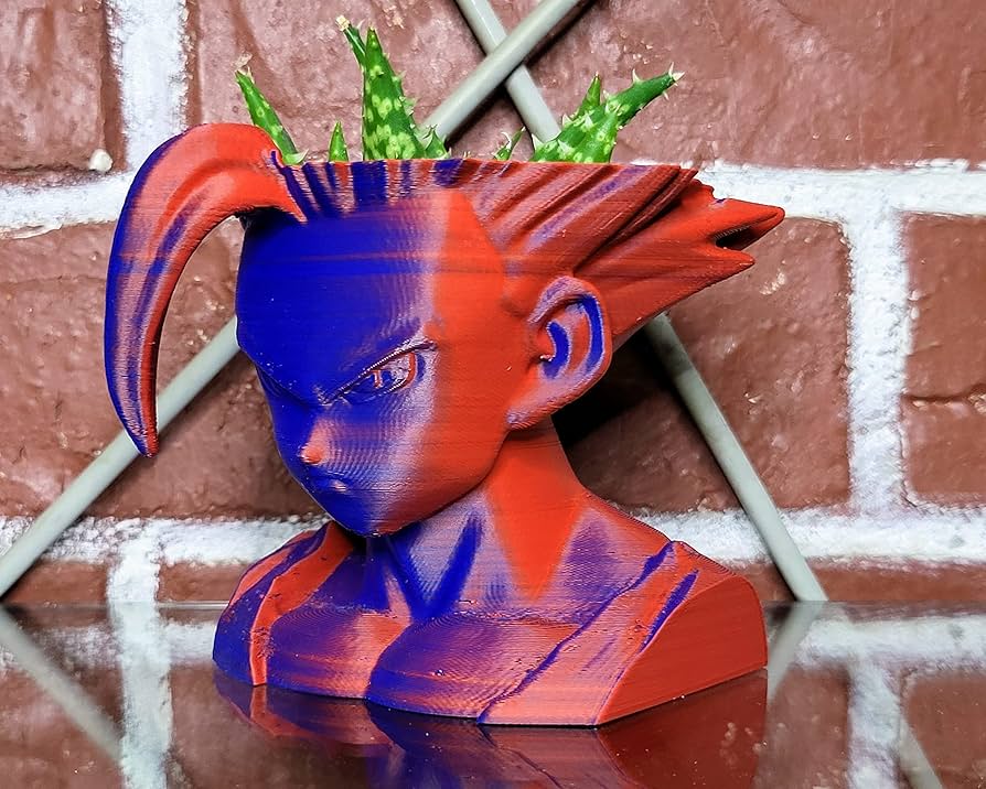 Amazon.co.jp: DaddyTheFather 3Dアニメ植木鉢 植木鉢