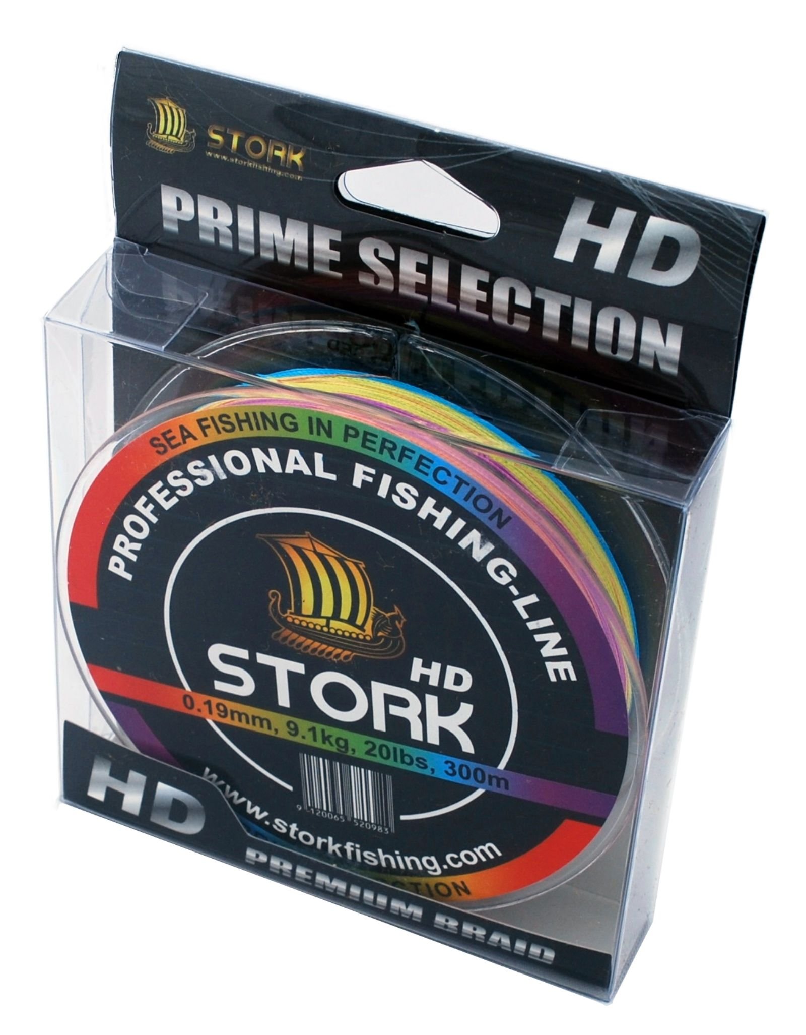 Stork HD, 4-Hilo Trenzado Pesca 300m
