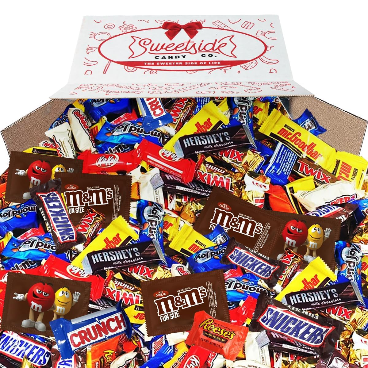 Halloween Chocolate Candy variety pack - 5 pound, Assorted Bulk Chocolate Mix, Office Candy Assortment for Birthday Party, Kids, College Students & Adults.