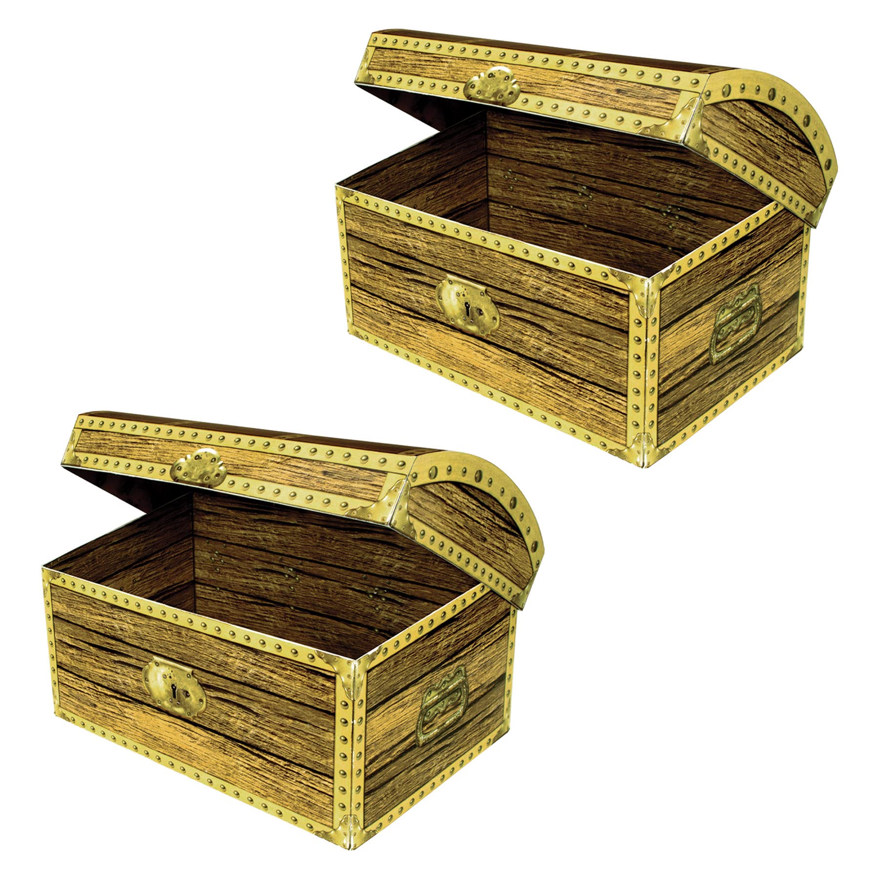 Amazon.com: Beistle Treasure Chest Box, 2/Pack (50356): Home & Kitchen