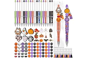 Halloween Silicone Focal Bead Creative Pens Set