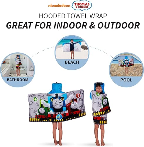 Miniatura 10 de Franco Grinch by Dr. Seuss Holiday - Toalla de rizo de algodón suave con capucha para niños, 24 x 50 pulgadas, (producto oficial del Dr. Seuss)