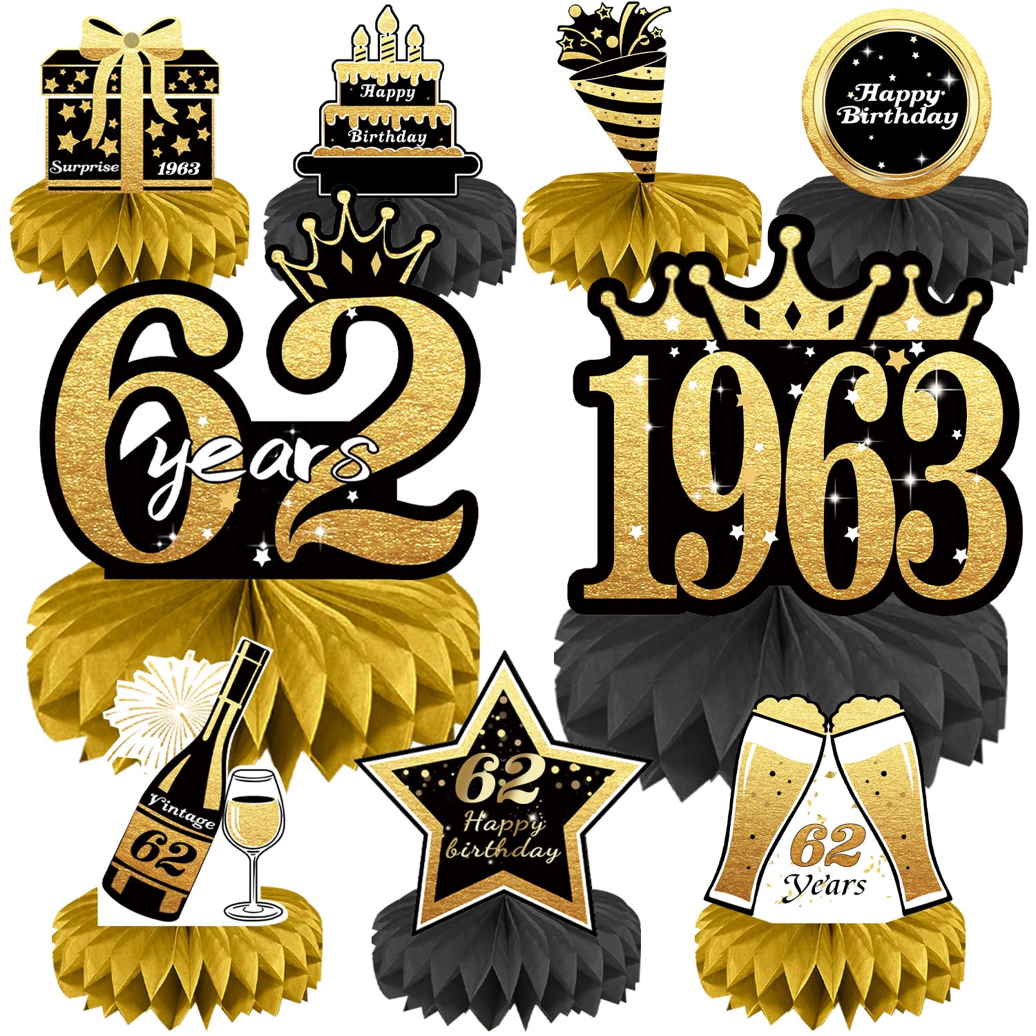 Regalo Abuelos Cumpleaños Tarjeta Cumpleaños 88 Años Joycard - Negro Y Dorado | Regalo Abuelos Tarjeta Joycard Negro Dorado Regalo Abuelos Recuerdo