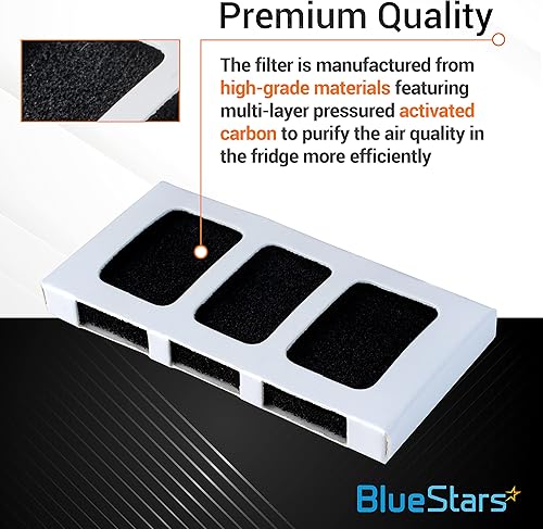 Miniatura 4 de BlueStars Filtro de aire para refrigerador Paultra2 - Para refrigeradores Pureair Ultra 2, Pure Air Ultra 2, Pureair Ultra II, Frigidaire y