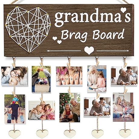 Grandma's Brag Board - Heartfelt Gift for the Grandest
