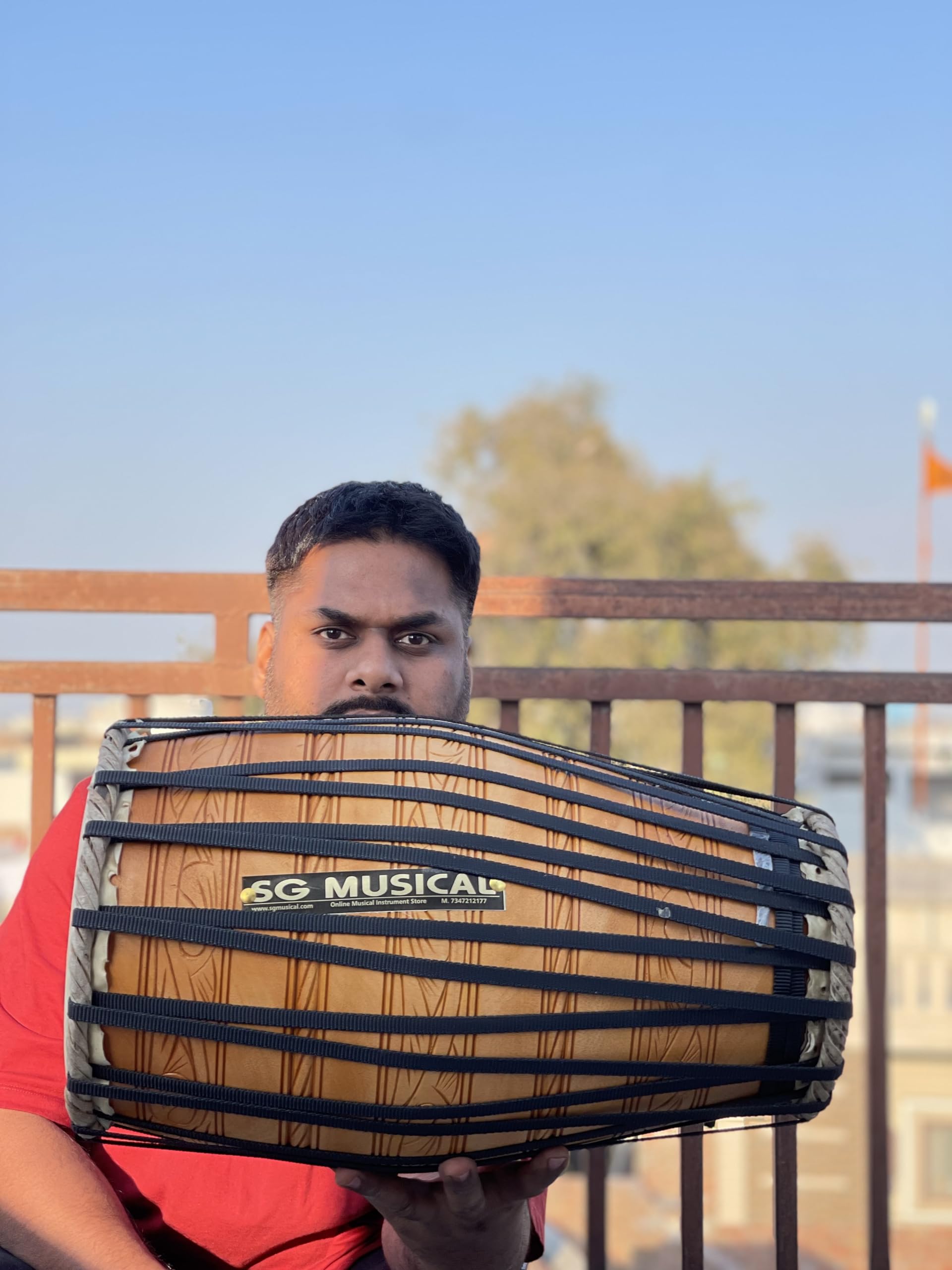 SG Musical Mridangam - Jackfruit Mridangam : Amazon.in: Musical