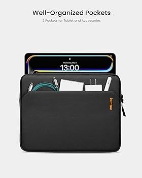 Amazon.com: tomtoc Tablet Sleeve Case for 2025 13 Inch iPad