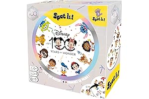 Spot It! Disney 100 Years of Magic Card Game: Celebrating the Ultimate Disney Century