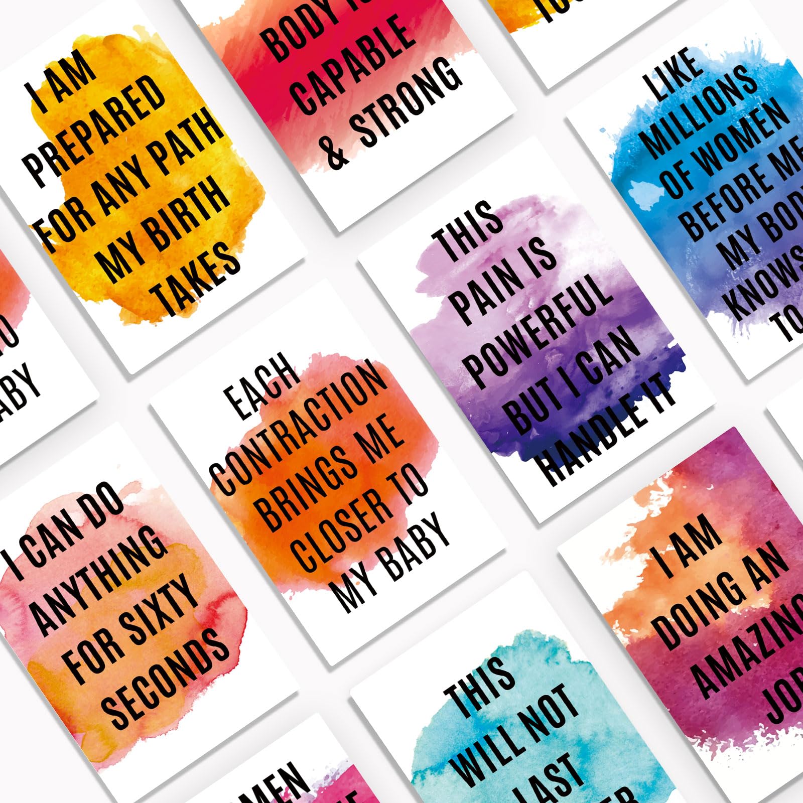 amazon-com-joyfulmap-16-birth-affirmation-cards-4-x-6-inch-watercolor-affirmation-cards-for-women-premium-positive-hypnobirthing-cards-for-laboring-mother-deck-for-pregnant-moms-baby-shower-gifts-and-labor for Birth Affirmation Cards Free Printable Amazon.com: Joyfulmap 16 Birth Affirmation Cards - 4 x 6-inch Watercolor Affirmation Cards for Women - Premium Positive Hypnobirthing Cards for Laboring Mother Deck for Pregnant Moms, Baby Shower Gifts and Labor for Birth Affirmation Cards Free Printable