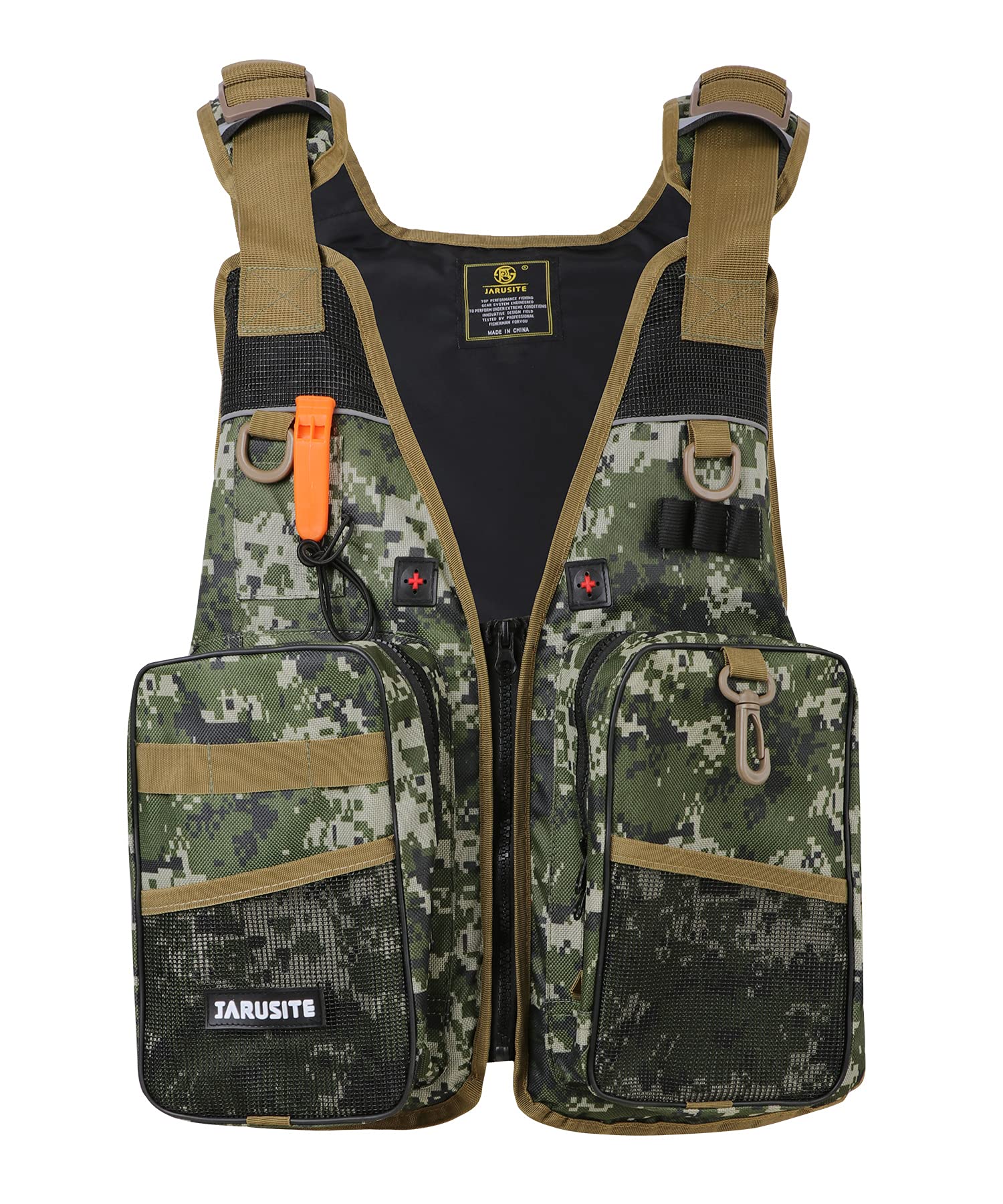 Gilet da pesca a mosca regolabile traspirante outdoor giacche Wasitcoat campeggio caccia fotografia maglia gilet