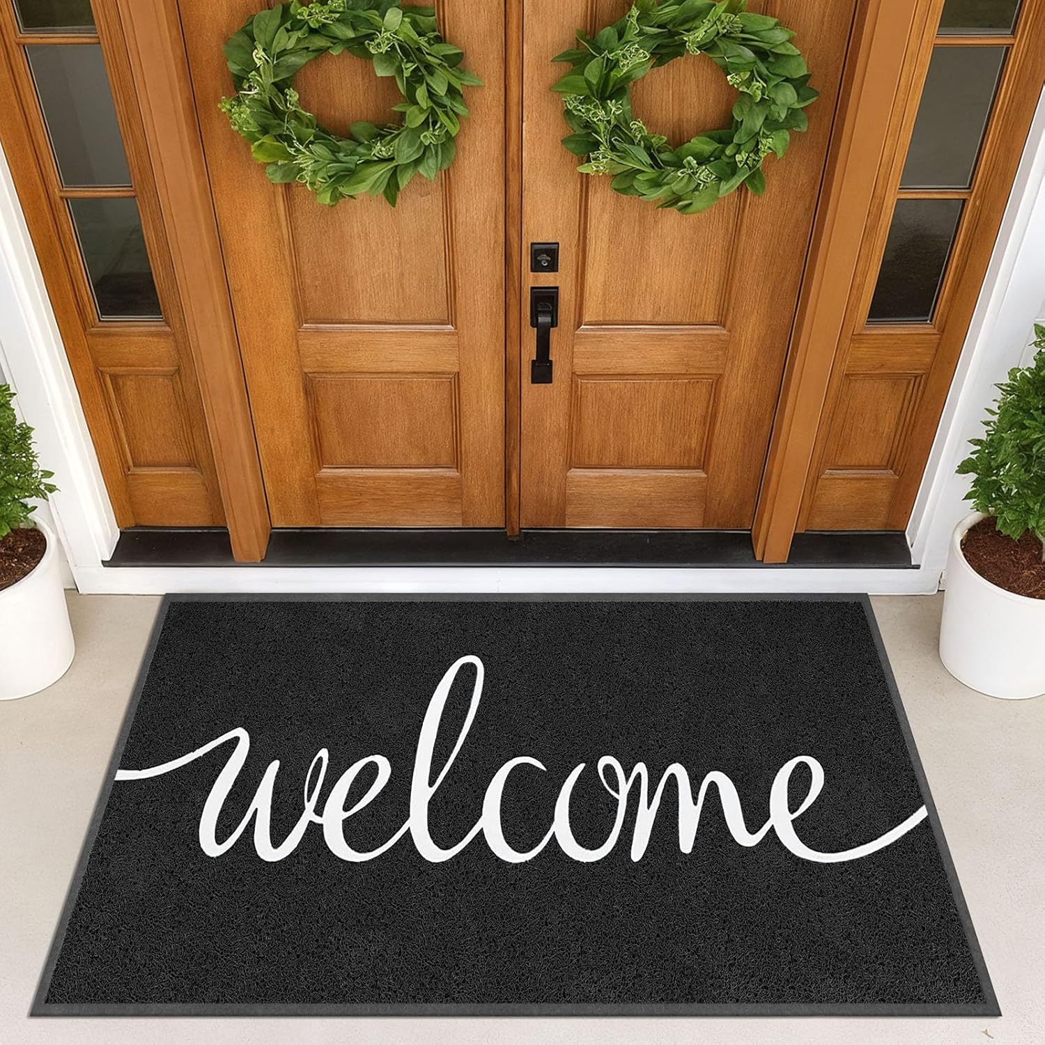 EARTHALL Funny Welcome Mats Outside/Inside 71"x47", Front Door Mat Outdoor Entrance, Indoor Outdoor Mats for Home Entrance, Funny Doormat Outside/Inside Entry, Front Porch Decor for Farmhouse