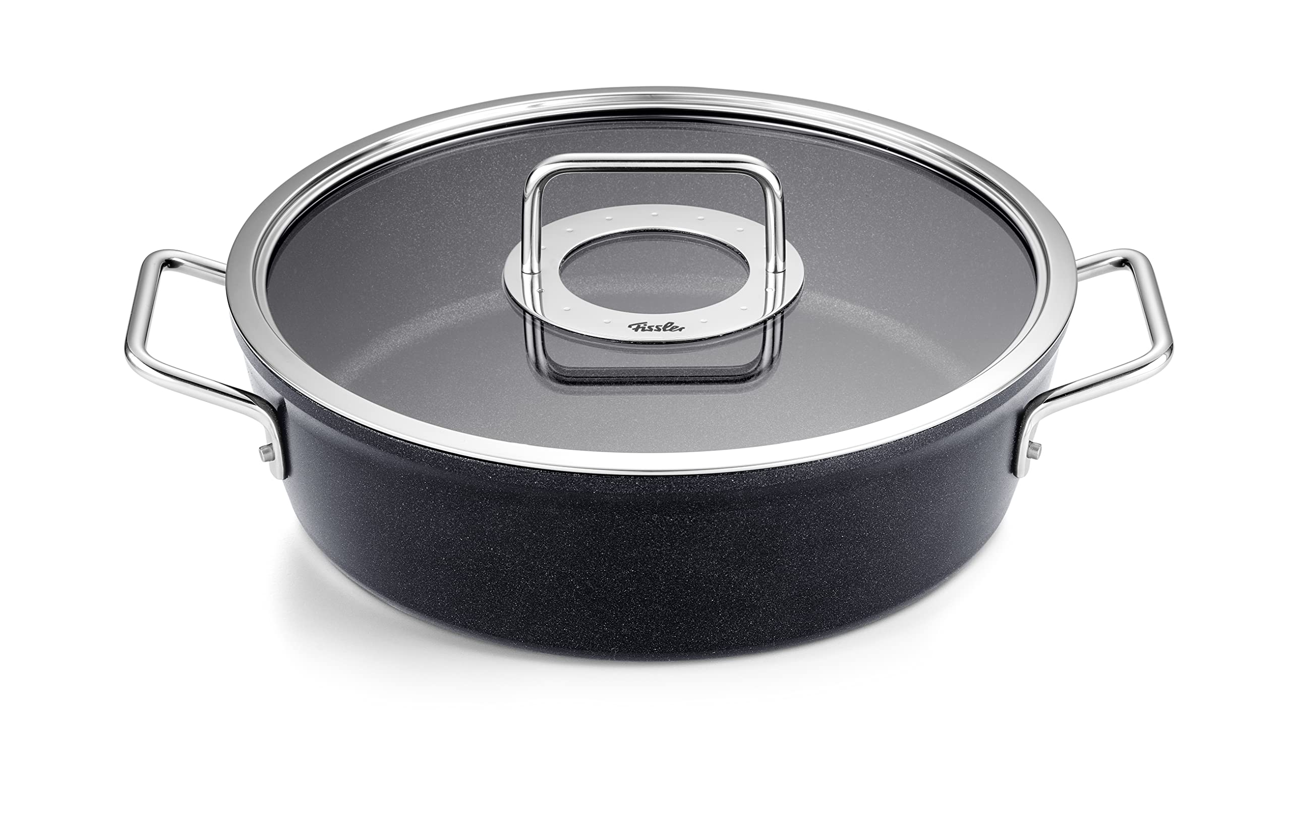 Fissler Adamant Comfort/Padella in alluminio con coperchio