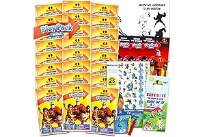 The Incredibles Birthday Party Favors Set: Ultimate Superhero Fun
