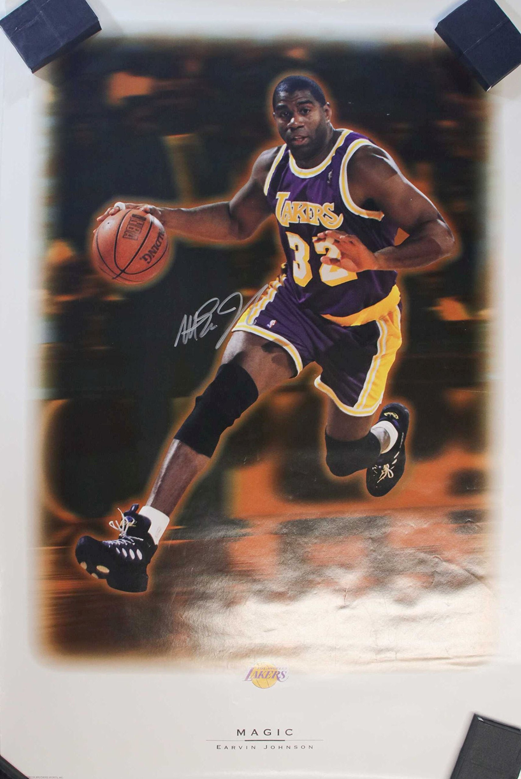 Photo Autographiée Magic Johnson - Originale Certifiée, 10x15cm, Occasion Collection