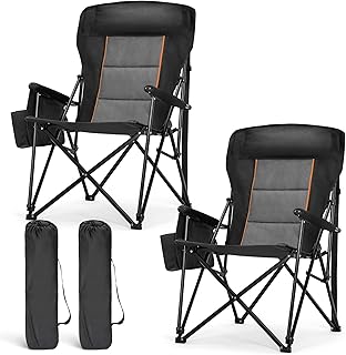 LET'S Oversized Heavy Duty Camping Chairs