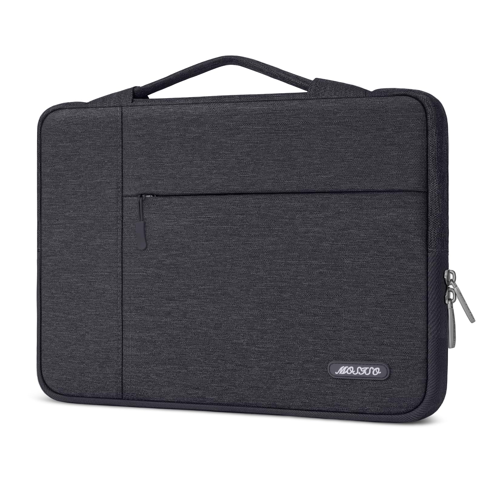 MOSISO Laptop Case 13 inch, 13 inch Laptop Sleeve with Handle Compatible with MacBook Air 13 M3 M2 M1 2025-2018 / Pro 13 M2 M1 2025-2016, Polyester Multifunctional Computer Bag, Space Gray