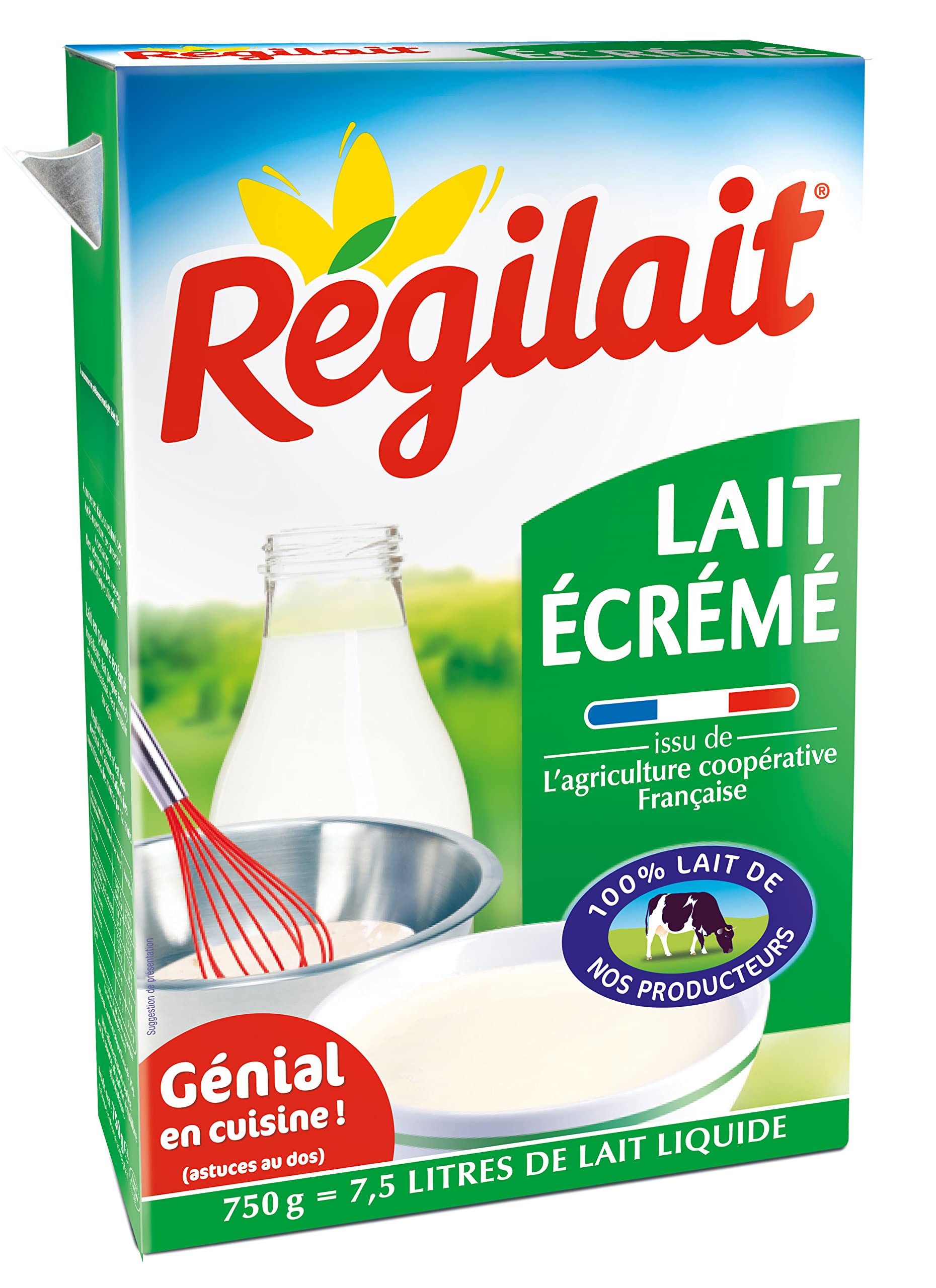 Régilait La Leche Desnatada En Polvo 750 Glot 4