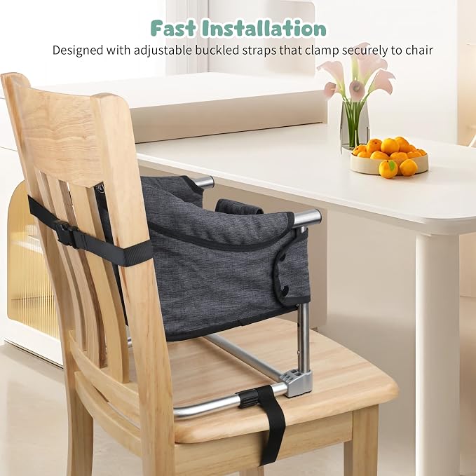 Booster portátil 3 en 1 para mesa con arnés de seguridad miniatura 5