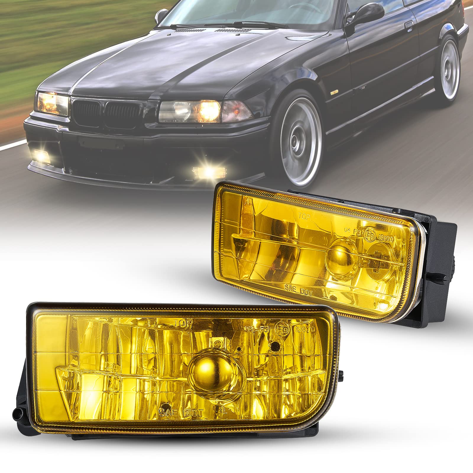 Feux anti-brouillard BMW E36 pour rouler en sécurité par temps de brouillard dense - 8